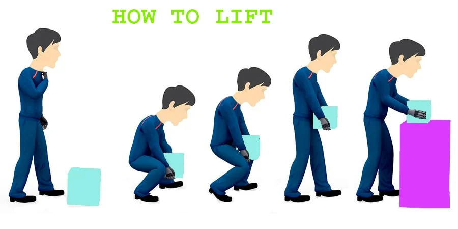 HOW TO LIFT TO PREVENT BACK INJURY