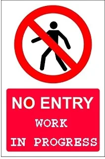 No-entry-work-in-progress